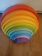 Arc-en-ciel en bois, Enlèvement