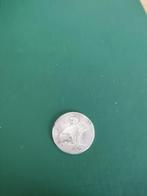 1901 Leopold II Belgian Silver 50 Centimes, Postzegels en Munten, Ophalen of Verzenden