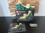 lego set 21041 Great wall of China, Ophalen of Verzenden, Zo goed als nieuw, Complete set, Lego