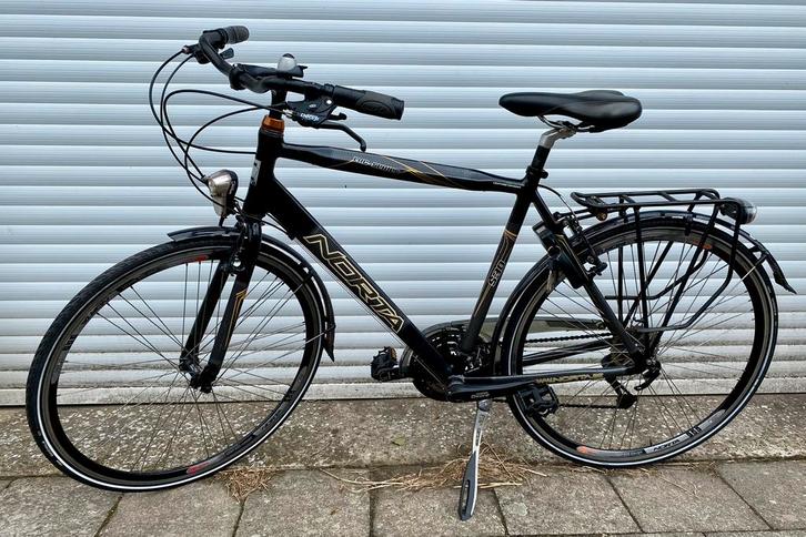 Norta aluminium hybride / trekkingfiets, Fietsen en Brommers, Fietsen | Heren | Sportfietsen en Toerfietsen, Zo goed als nieuw