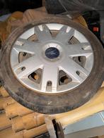 4 jantes taule avec enjoliveur Ford, Enlèvement, Comme neuf