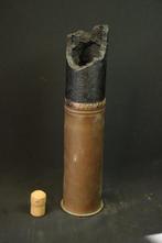 WO1 Duitse 7.7 cm feldkanone patroon LEEG, Verzamelen, Ophalen of Verzenden