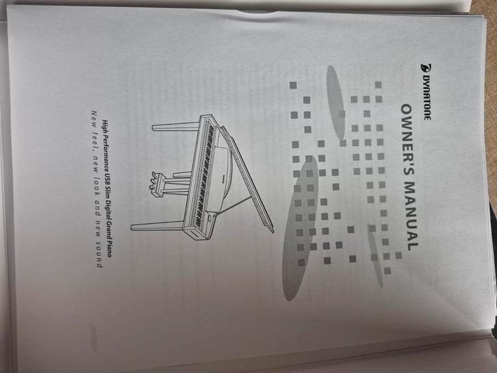 Digitale vleugelpiano, Muziek en Instrumenten, Piano's, Nieuw, Vleugel, Zwart, Digitaal, Hoogglans, Ophalen