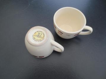 2 kopjes, Poterie, Enlèvement, Utilisé, Autres styles