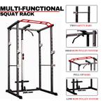 PH Fitness Multifunctioneel Squat Rack - Power Rack Homegym, Sport en Fitness, Ophalen of Verzenden, Nieuw, Buik, Oprekstang