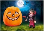 playmobil sets thema halloween pompoen gevuld met poppetje, Enlèvement ou Envoi, Neuf, Ensemble complet