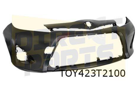 Toyota Yaris voorbumper (Hybrid) (te spuiten) Origineel! 521, Auto-onderdelen, Carrosserie, Bumper, Toyota, Voor, Nieuw, Verzenden