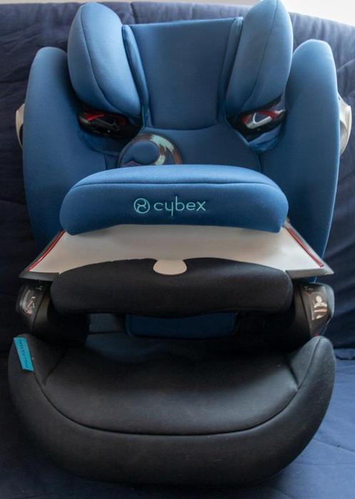 siège auto cybex pallas m fix bleu, Enfants & Bébés, Sièges auto, Comme neuf, Autres marques, 9 à 36 kg, Isofix, Dossier amovible