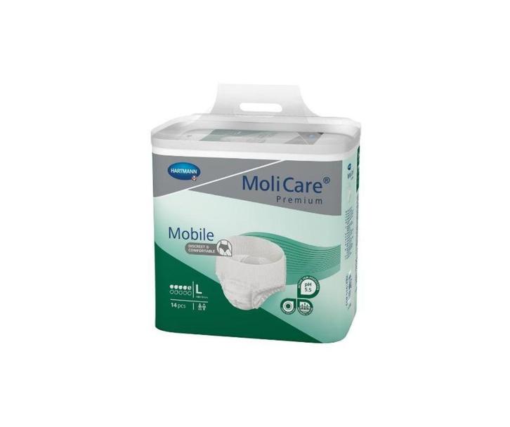 incontinentie broekjes Molicare Mobile 5 druppels groen, Diversen, Verpleegmiddelen, Nieuw, Ophalen of Verzenden