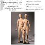 Flexibele Mannequins SlimLine in Stof en Rubber Gecoat Nieuw, Kleding | Heren, Sportkleding, Nieuw, ETALAGEPOPPENGIGANT.NL, Overige typen