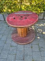 Speciale oude houten haspel, Tuin en Terras, Tuintafels, Ophalen, Zo goed als nieuw