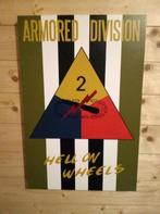 US WW2 : 2nd ARMORED DIVISION "HELL ON WHEELS", Enlèvement ou Envoi