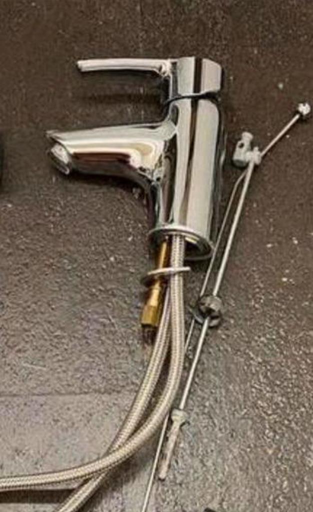 Grohe wastafelkraan, Doe-het-zelf en Bouw, Sanitair, Zo goed als nieuw, Kraan, Koper, Ophalen of Verzenden