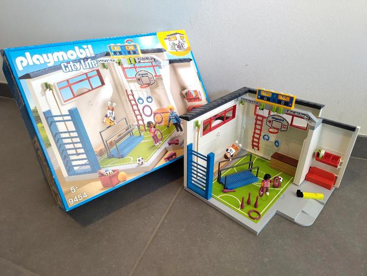 Playmobil école - salle de gym / sports avec boîte 9454, Enfants & Bébés, Jouets | Playmobil, Comme neuf, Ensemble complet, Enlèvement ou Envoi
