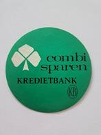 Vintage Sticker - Combi Sparen - Kredietbank, Verzamelen, Bedrijf of Vereniging, Ophalen of Verzenden, Zo goed als nieuw
