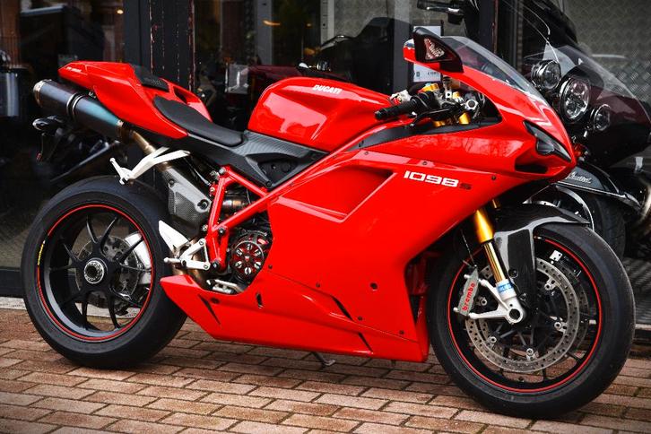 DUCATI 1098 S ***MOTOVERTE.BE***, Motoren, Motoren | Ducati, Bedrijf, Sport, 2 cilinders, Ophalen