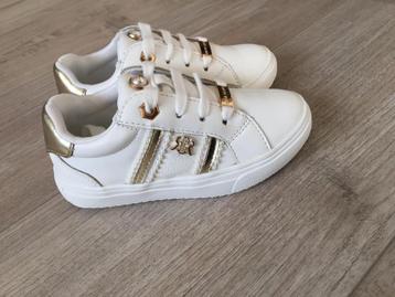 Witte meisjes sneaker maat 26,5 