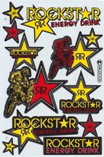 Rockstar stickervel #5, Collections, Autocollants, Envoi, Neuf