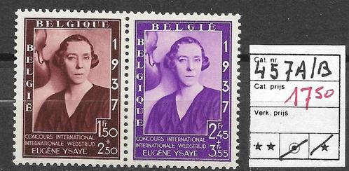 BELGIE  N  457A / 457B   XX, Postzegels en Munten, Postzegels | Europa | België, Postfris, Europa, Postfris, Ophalen of Verzenden