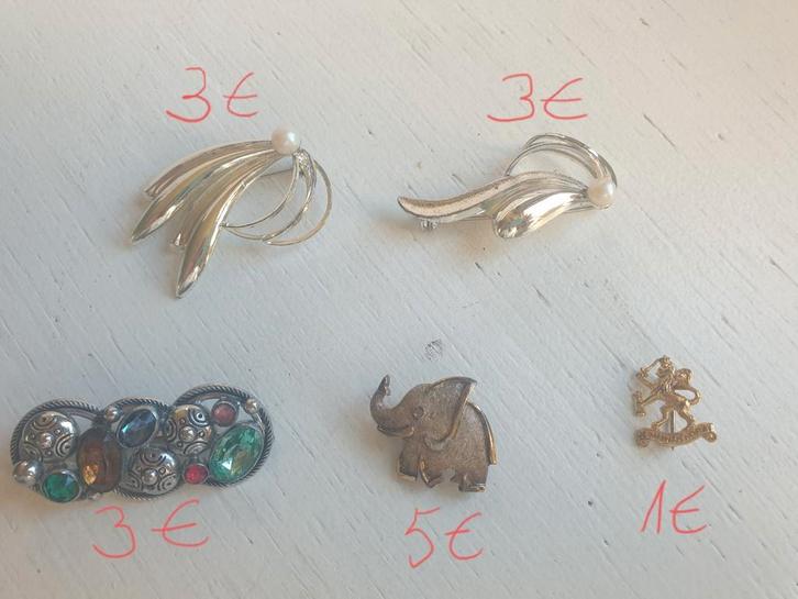 Broches, Bijoux, Sacs & Beauté, Broches, Utilisé, Cuivre, Enlèvement ou Envoi