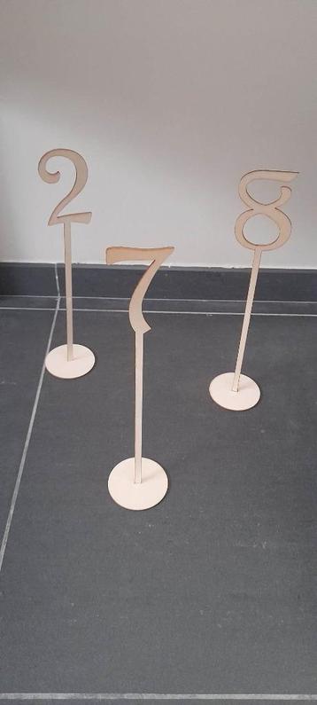 Tafelnummers, Enlèvement ou Envoi, Comme neuf, Décoration