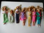 7 vintage Barbie-poppen, Kinderen en Baby's, Speelgoed | Poppen, Ophalen of Verzenden, Gebruikt, Barbie
