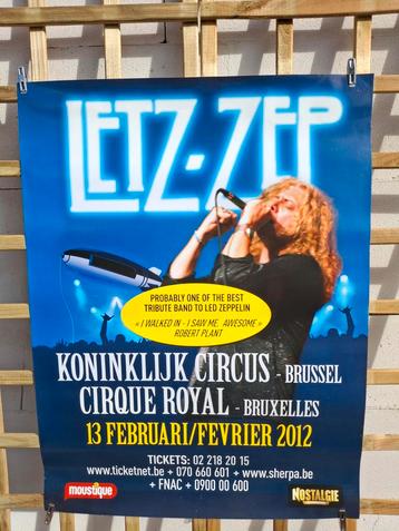 Letz -Zep poster beschikbaar voor biedingen