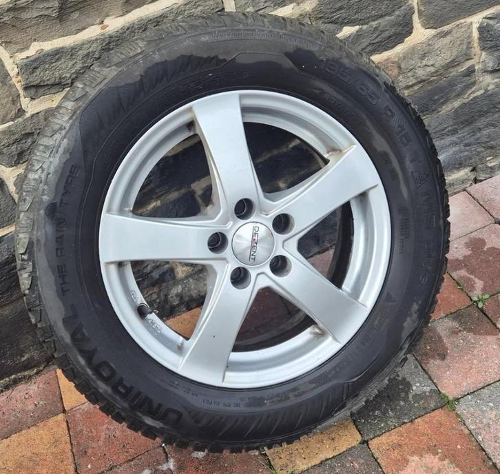 wintervelgen en -banden, Auto-onderdelen, Banden en Velgen, Band(en), Winterbanden, 15 inch, 195 mm, Personenwagen, Gebruikt, Ophalen