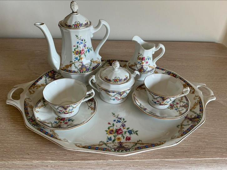 Antiek servies thee for two, Antiek en Kunst, Antiek | Servies compleet, Ophalen