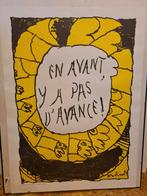 Alechinsky affiche En avant, y a pas d'avance, Ophalen