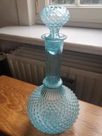 Prachtige lichtblauwe glazen karaf, Ophalen