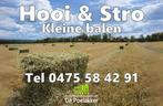 Kleine Balen: Hooi en stro, Ophalen, Vee