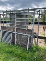 Voorwanden en tussenwanden paardenstal, Dieren en Toebehoren, Stalling en Weidegang, Stalling, 2 of 3 paarden of pony's