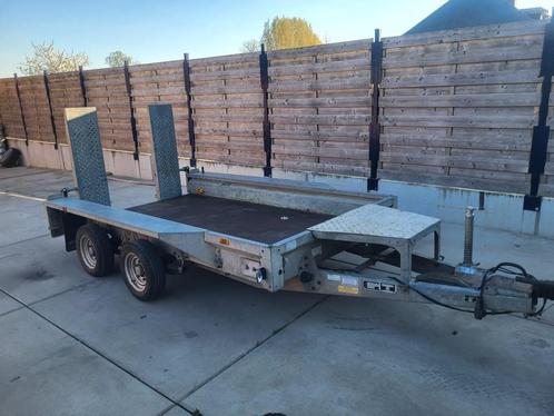Ifor Williams Machine transporter 3.5 ton remork aanhanger, Auto diversen, Aanhangers en Bagagewagens, Gebruikt, Ophalen