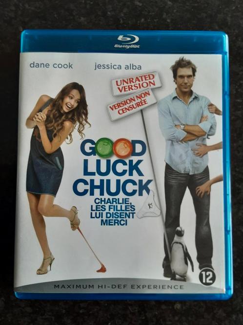 Good Luck Chuck blu ray NL FR, Cd's en Dvd's, Blu-ray, Zo goed als nieuw, Drama, Ophalen of Verzenden