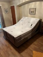 Elektrische boxspringset sleepworld, Ophalen, Beige, Tweepersoons, 140 cm