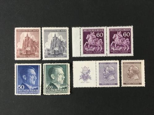 wo2 - Postzegels Duitse rijk - Bezettingszegels, Postzegels en Munten, Postzegels | Europa | Duitsland, Gestempeld, Duitse Keizerrijk