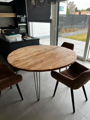 Eettafel rond 150x150, Huis en Inrichting, Tafels | Eettafels, Ophalen, Rond