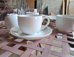 ensemble de 4 tasses à café avec soucoupe | Rivièra Maison, Maison & Meubles, Enlèvement, Comme neuf, Tasse(s) et/ou soucoupe(s)