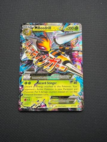 M Beedrill Ex - XY158 (Promo) beschikbaar voor biedingen