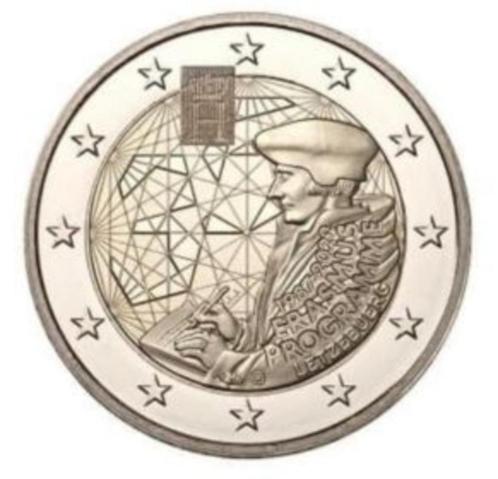 2 euro Luxemburg 2022 - 35 jaar Erasmus programma (UNC), Postzegels en Munten, Munten | Europa | Euromunten, Losse munt, 2 euro