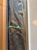 Zwarte houten jaloezie - 2,96m breed en 2,136 hoog, Huis en Inrichting, Stoffering | Gordijnen en Lamellen, Ophalen, Nieuw