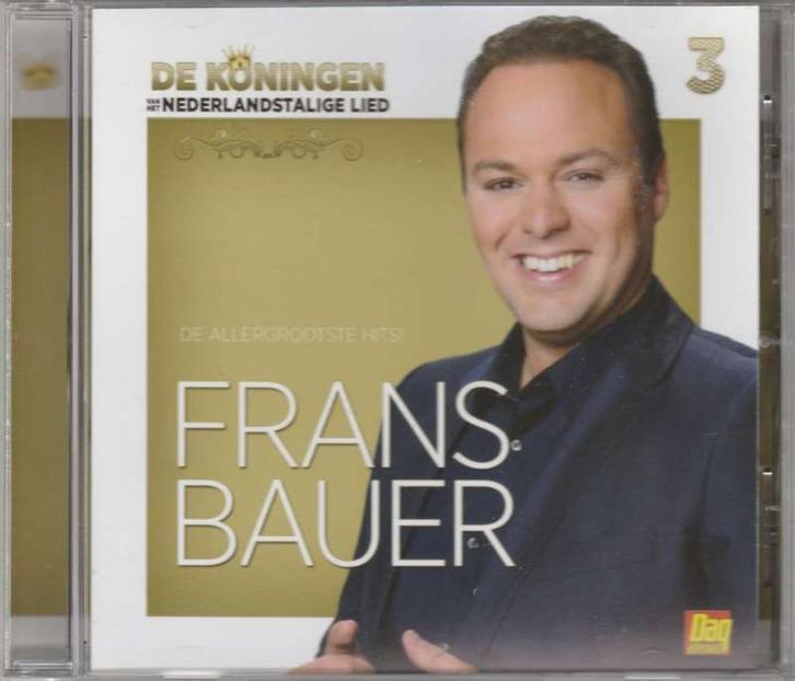 CD De Koningen v/h Nederlandse Lied Frans Bauer, Cd's en Dvd's, Cd's | Nederlandstalig, Zo goed als nieuw, Pop, Ophalen of Verzenden