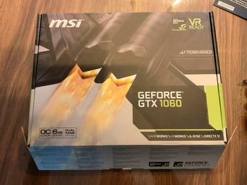 MSI GeForce GTX 1060 OC edition 6Gb beschikbaar voor biedingen
