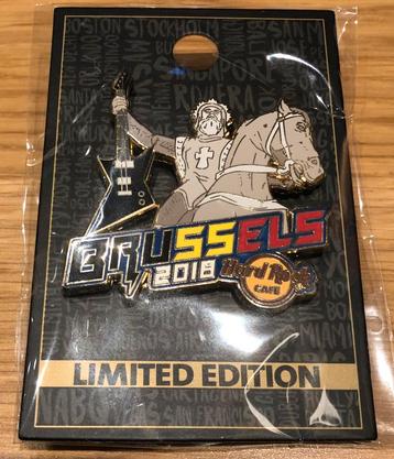 Hard Rock Cafe Brussel 2018 pin limited edition