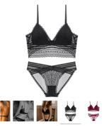 Ensemble de lingerie, Vêtements | Femmes, Sous-vêtements & Lingerie, Chamisae, Enlèvement ou Envoi, Noir, Ensemble