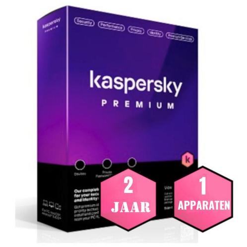 Kaspersky Premium Total Security | 2 Jaar | 1 Apparaten, Computers en Software, Antivirus- en Beveiligingssoftware, Nieuw, MacOS