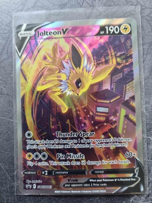 Jolteon V swsh183, Hobby & Loisirs créatifs, Jeux de cartes à collectionner | Pokémon, Neuf, Cartes en vrac, Foil, Enlèvement ou Envoi