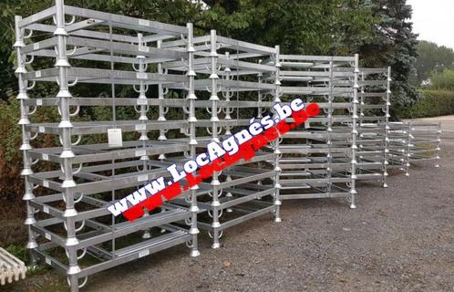 Stelling steiger Stapelpallet Stapelbak Layher Olan AFIX MJ, Doe-het-zelf en Bouw, Kratten en Dozen, Nieuw, Ophalen