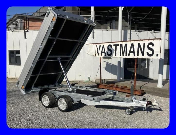 Saris Elektrische Kipper 306x170 geremde 2700kg, Auto diversen, Aanhangers en Bagagewagens, Nieuw, Ophalen